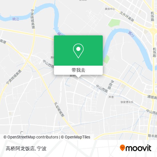 高桥阿龙饭店地图