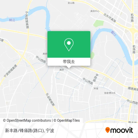 新丰路/锋庙路(路口)地图