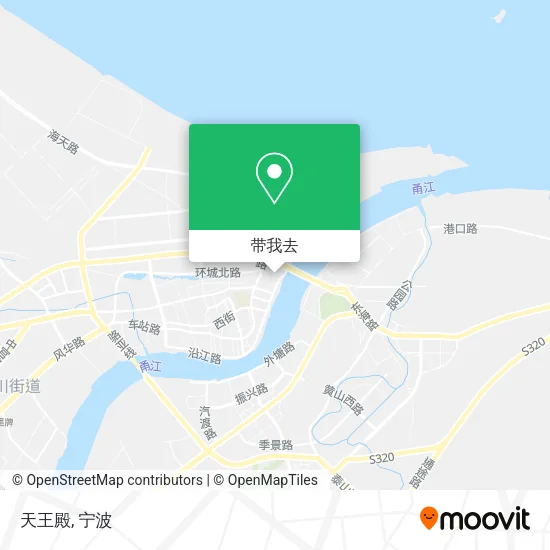 天王殿地图