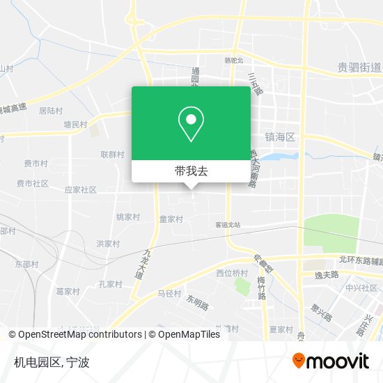 机电园区地图