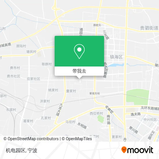 机电园区地图
