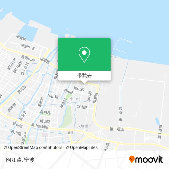 闽江路地图