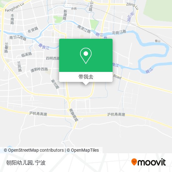 朝阳幼儿园地图