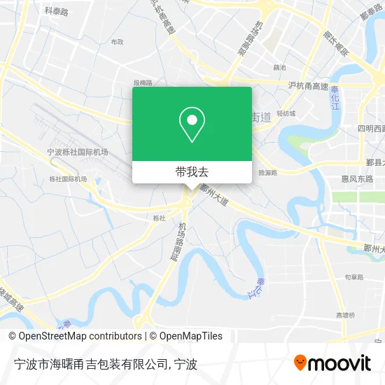 宁波市海曙甬吉包装有限公司地图