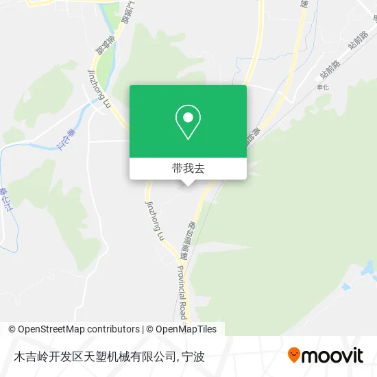 木吉岭开发区天塑机械有限公司地图