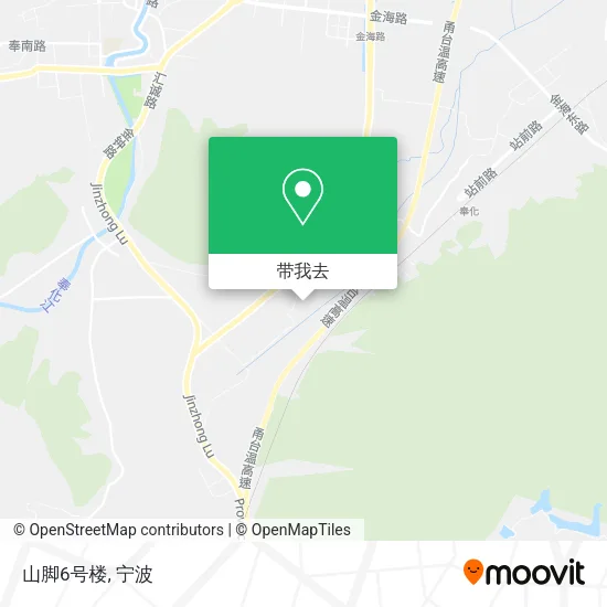 山脚6号楼地图