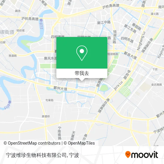 宁波维珍生物科技有限公司地图