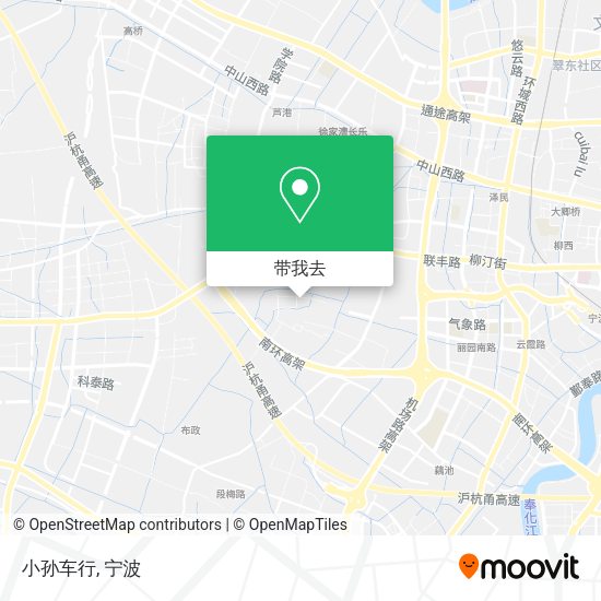 小孙车行地图