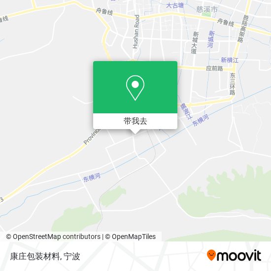 康庄包装材料地图