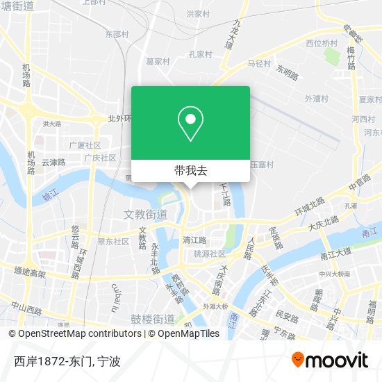 西岸1872-东门地图
