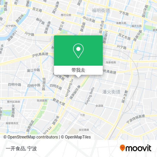 一开食品地图