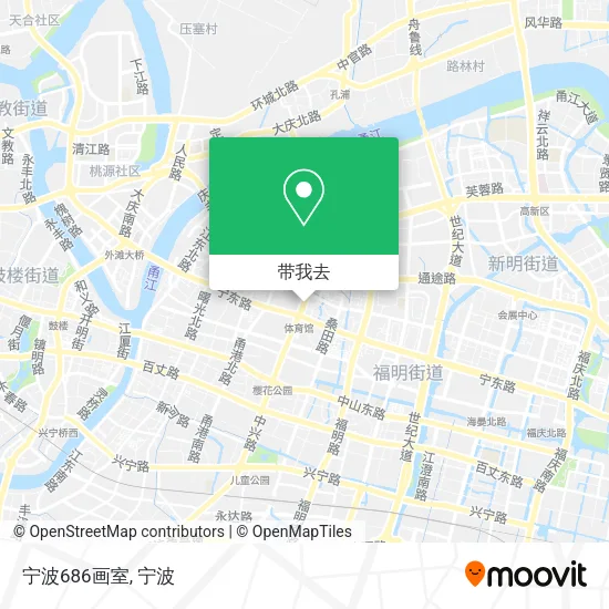 宁波686画室地图