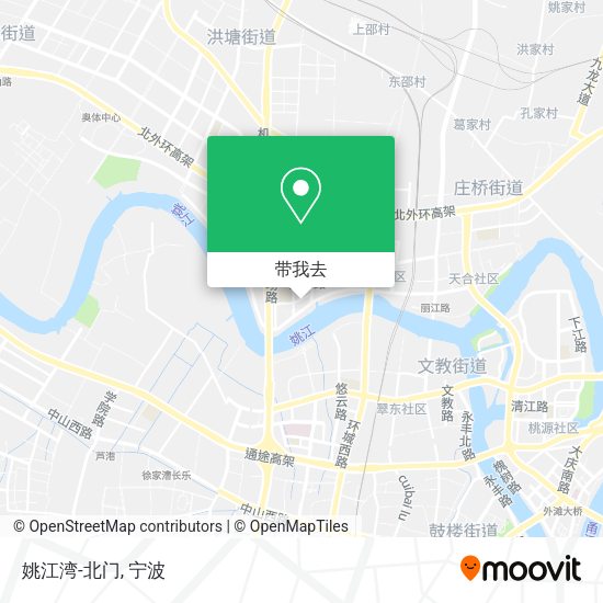 姚江湾-北门地图