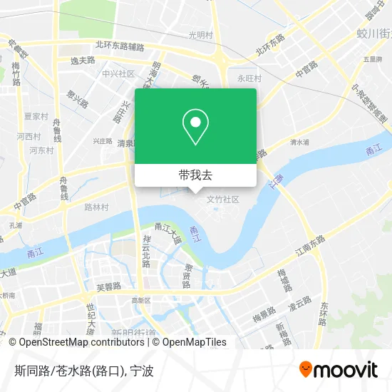 斯同路/苍水路(路口)地图