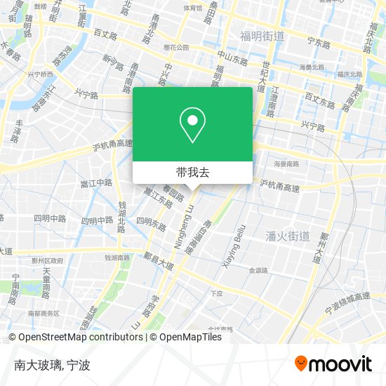 南大玻璃地图