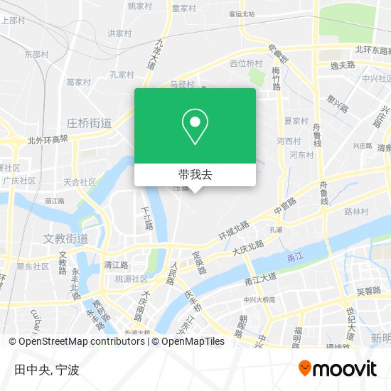 田中央地图