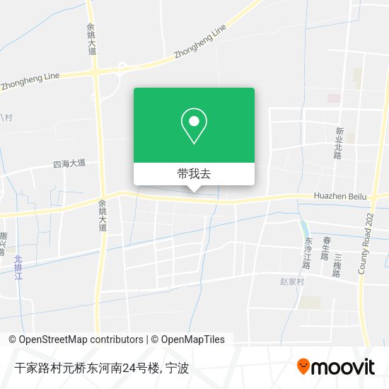 干家路村元桥东河南24号楼地图
