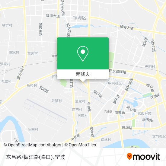 东昌路/振江路(路口)地图
