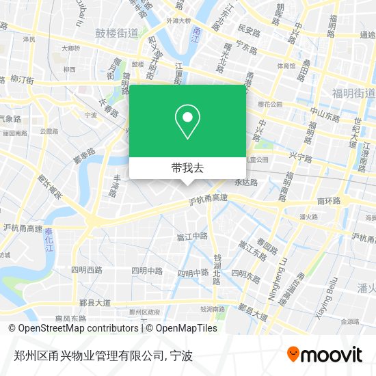 郑州区甬兴物业管理有限公司地图