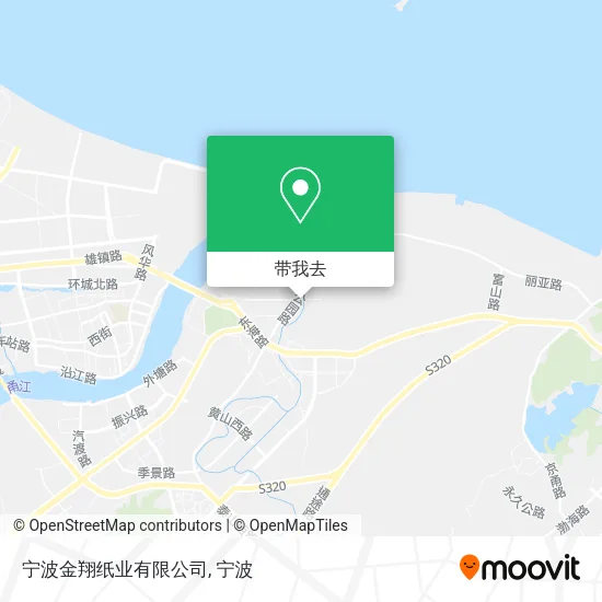 宁波金翔纸业有限公司地图
