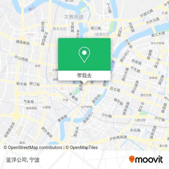 蓝浮公司地图