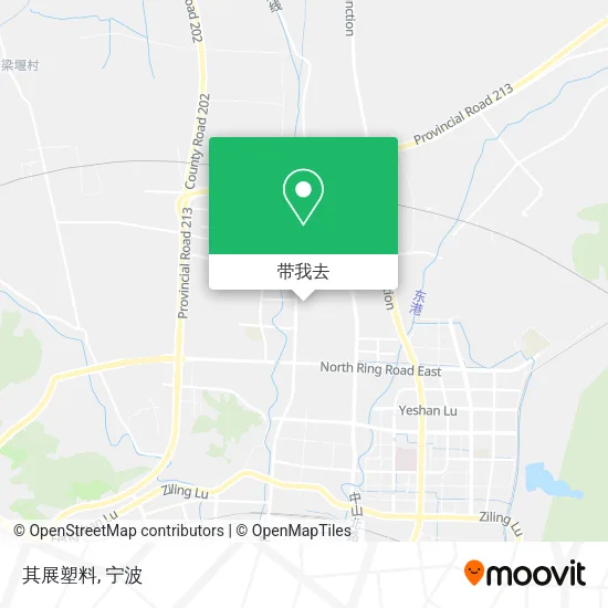 其展塑料地图