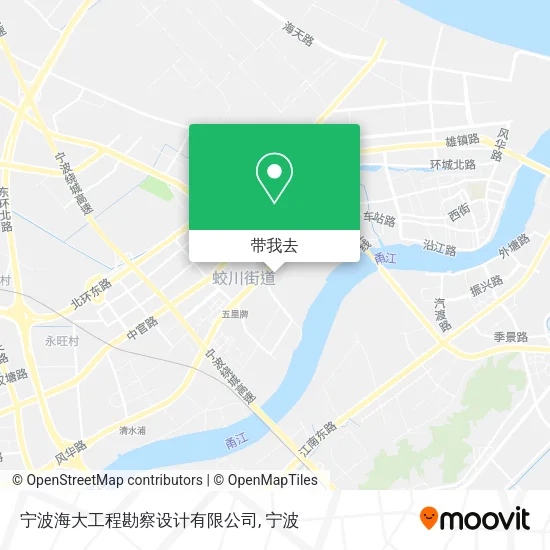 宁波海大工程勘察设计有限公司地图