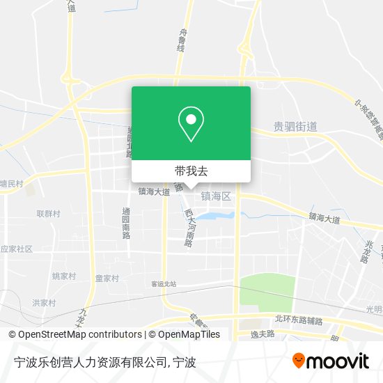 宁波乐创营人力资源有限公司地图