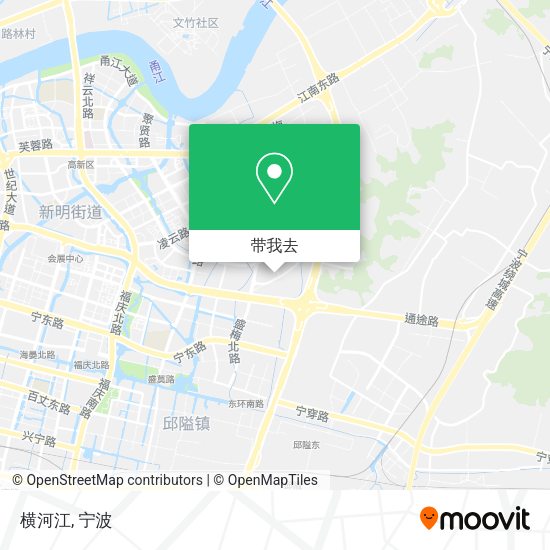 横河江地图