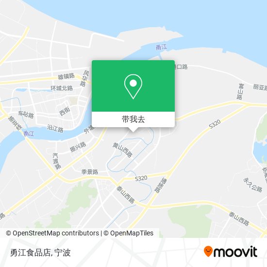 勇江食品店地图