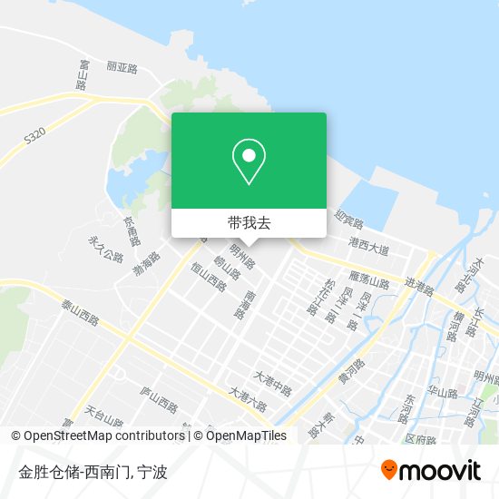 金胜仓储-西南门地图