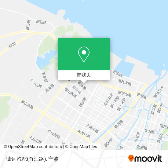 诚远汽配(甬江路)地图