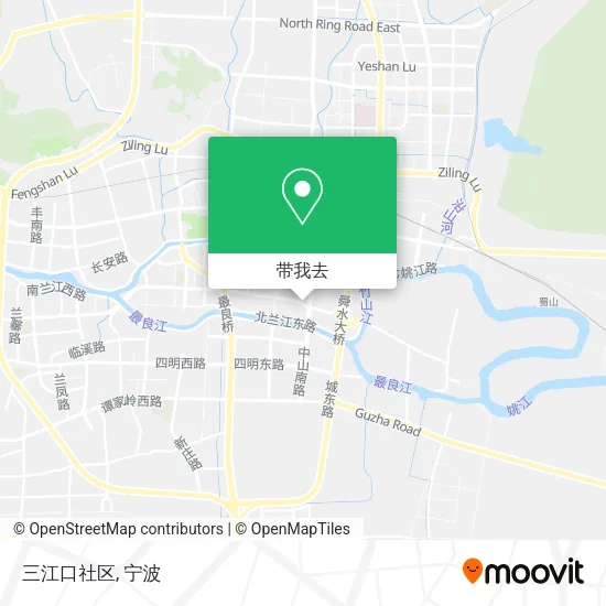 三江口社区地图
