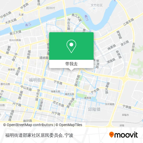 福明街道邵家社区居民委员会地图