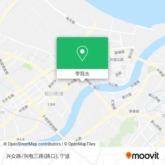 兴众路/兴电三路(路口)地图