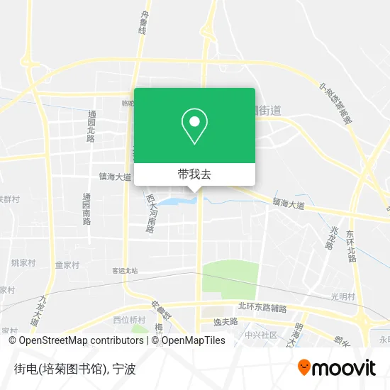 街电(培菊图书馆)地图