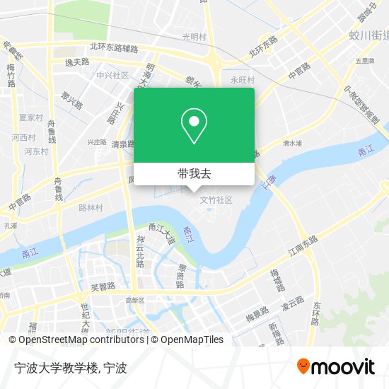 宁波大学教学楼地图
