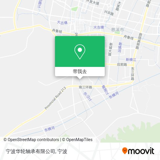宁波华轮轴承有限公司地图