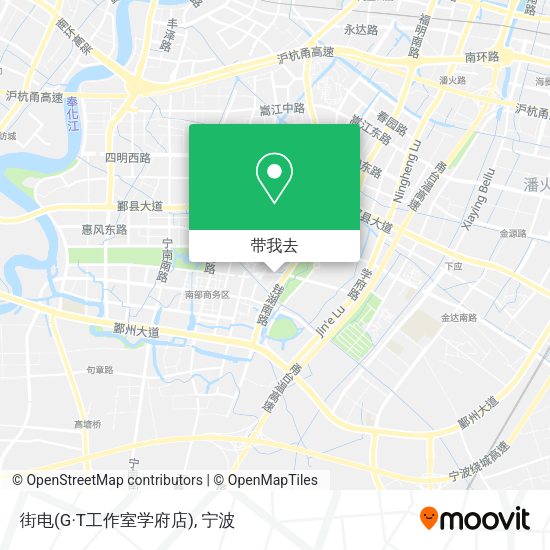街电(G·T工作室学府店)地图