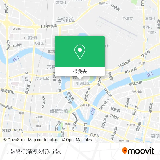 宁波银行(清河支行)地图