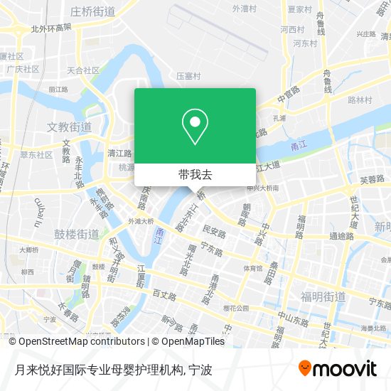 月来悦好国际专业母婴护理机构地图
