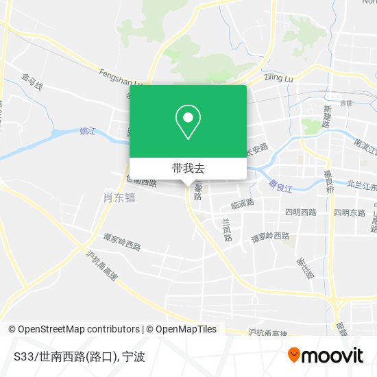 S33/世南西路(路口)地图