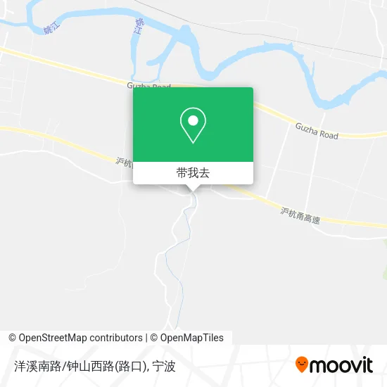 洋溪南路/钟山西路(路口)地图
