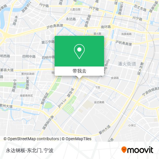 永达钢板-东北门地图