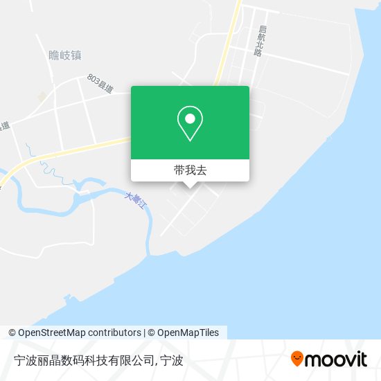 宁波丽晶数码科技有限公司地图