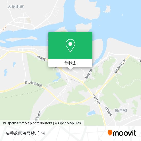 东香茗园-9号楼地图