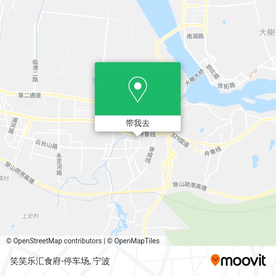 笑笑乐汇食府-停车场地图