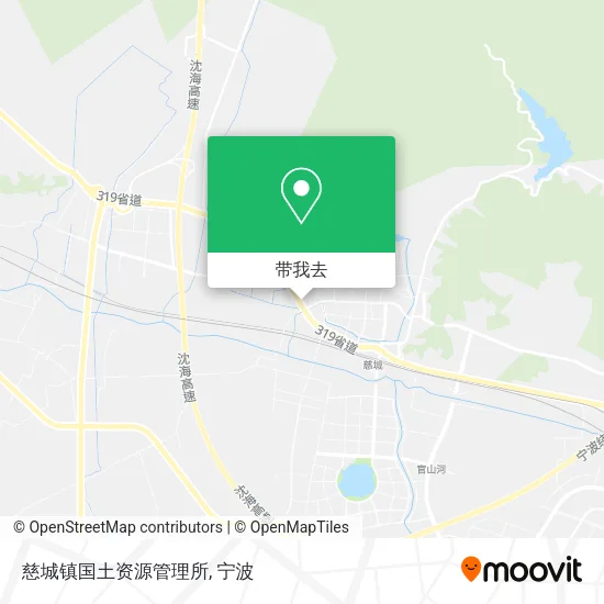 慈城镇国土资源管理所地图