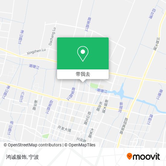 鸿诚服饰地图