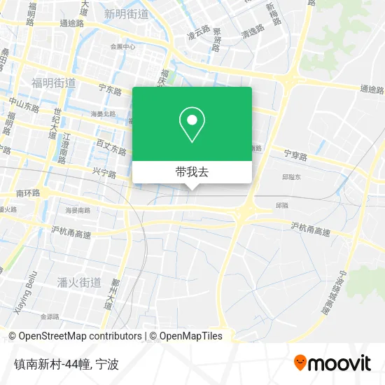 镇南新村-44幢地图